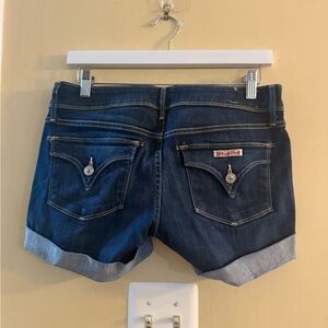 Hudson Crowley Dark Blue Women's Jean Shorts, 26